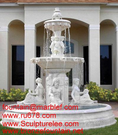 bronze outdoor fountains;